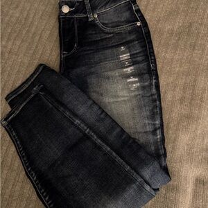 Maurice’s Dark Wash Distressed Jeans